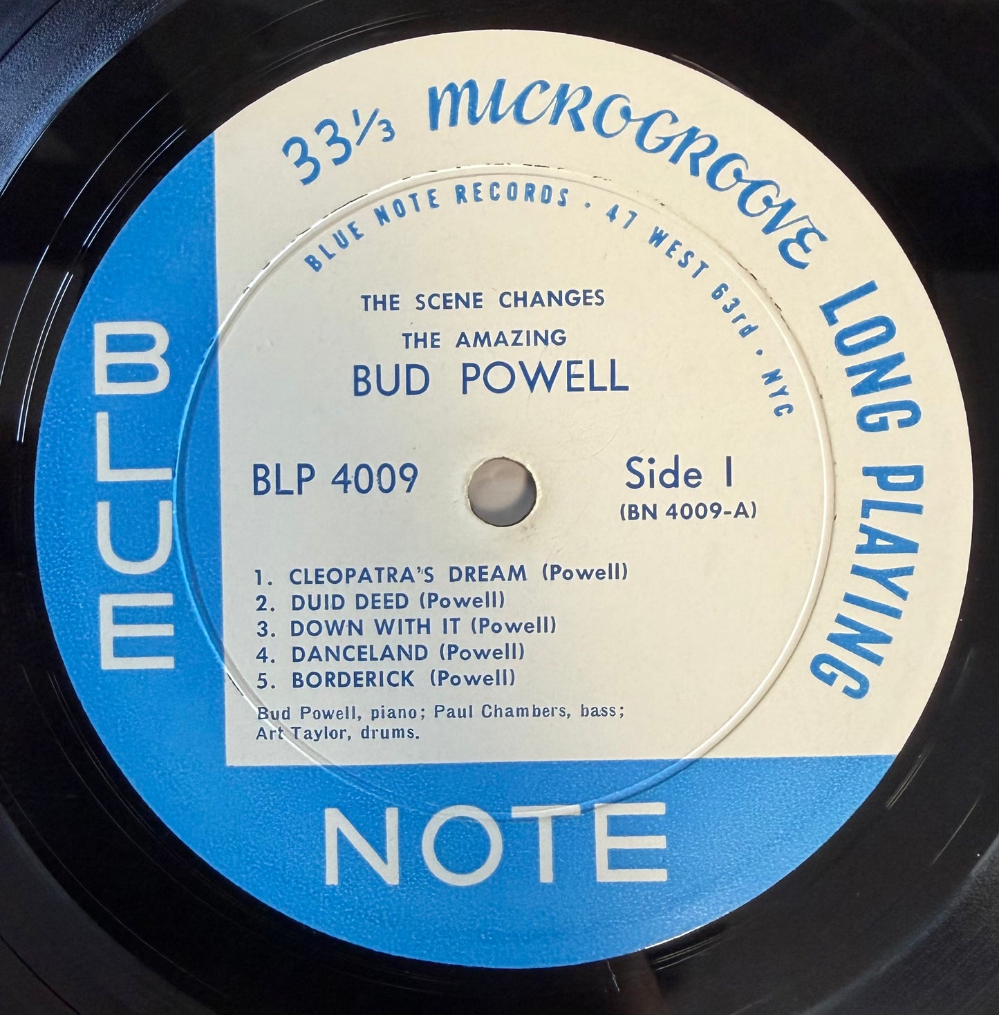 Bud Powell - The Scene Changes, Vol. 5 1st Press Mono Blue Note 1959