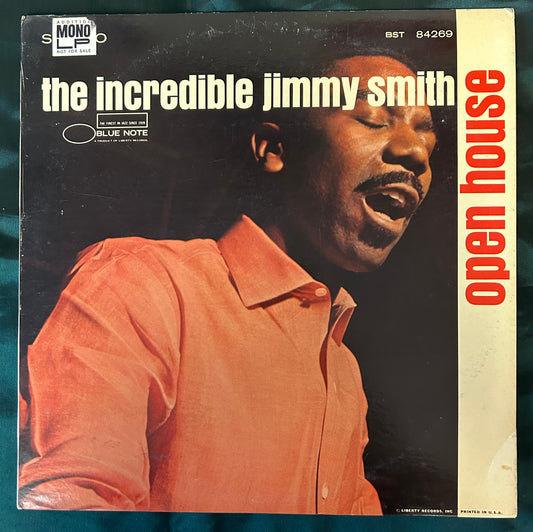 Jimmy Smith - Open House 1st Press 1968 Mono Promo