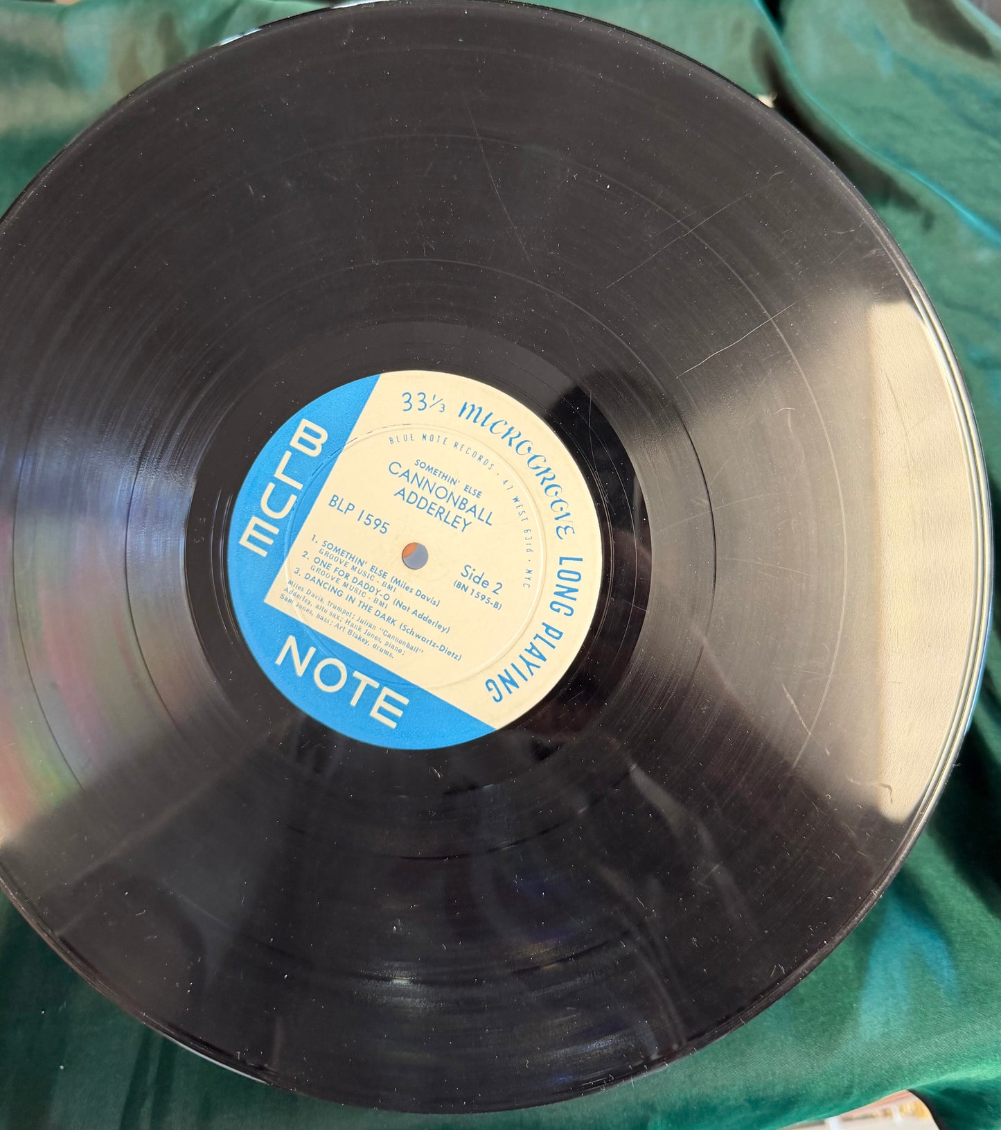 Cannonball Adderley - Somethin’ Else 1st Press Mono 1958 Blue Note 47 w. 63rd No Inc No (R)