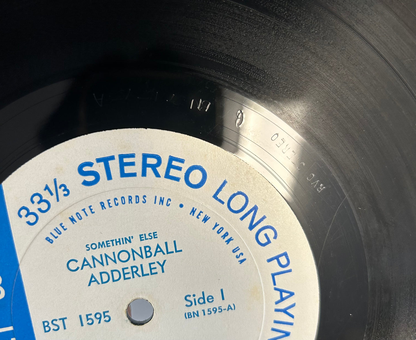 Cannonball Adderley - Somethin’ Else 1964 Stereo Press Blue Note NY Label Ear