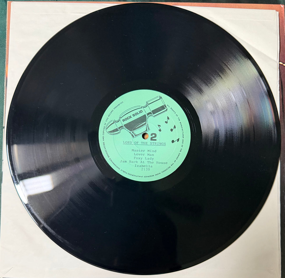 Jimi Hendrix - The Lord Of The Strings 2 LP Live Unofficial release
