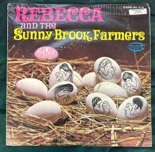 Rebecca And The Sunny Brook Farmers - Birth 1st Press 1969 Promo White Label Psych Musicor
