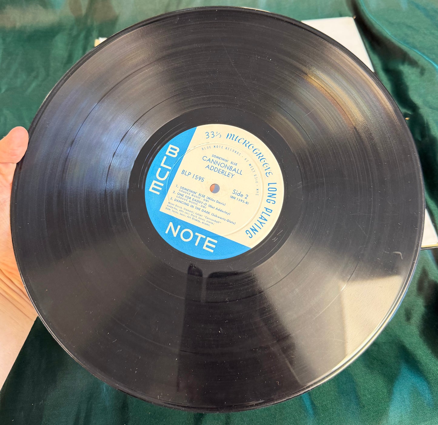 Cannonball Adderley - Somethin’ Else 1st Press Mono 1958 Blue Note 47 w. 63rd No Inc No (R)