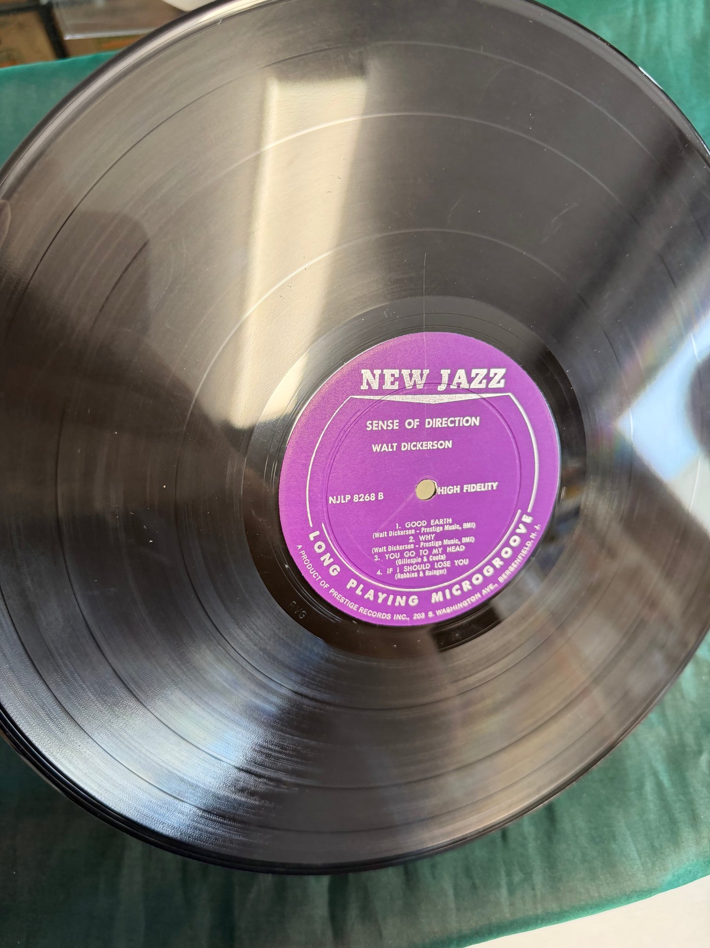 Walt Dickerson - A Sense Of Direction 1st Press 1961 Mono New Jazz