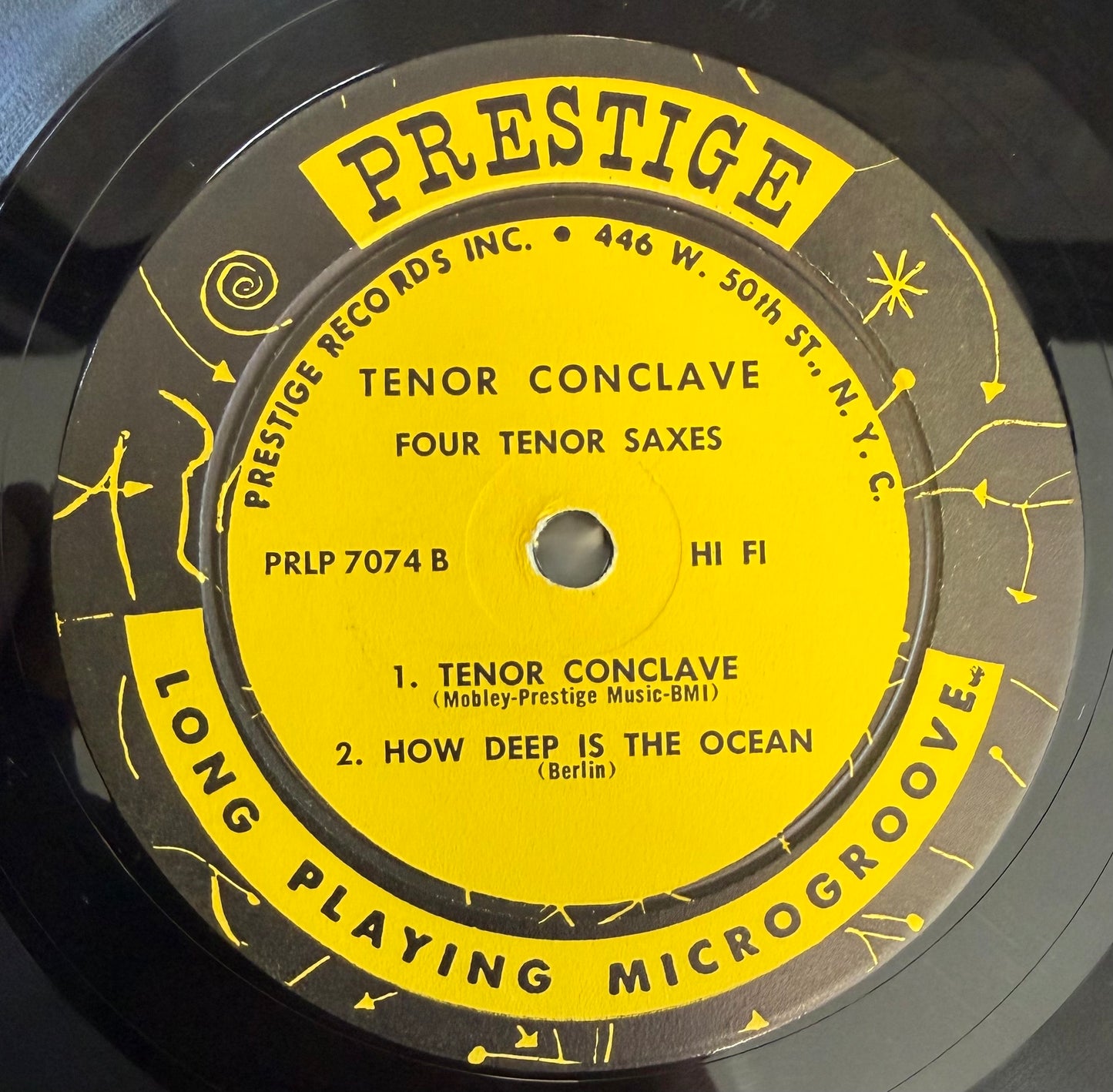 Hank Mobley / Cohn / Coltrane / Sims - Tenor Conclave 1st Press 1957 Prestige 50th St. Fireworks.