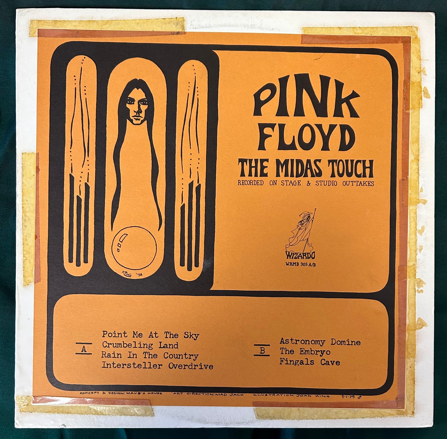 Pink Floyd - The Midas Touch 1975 Live Wizardo Records