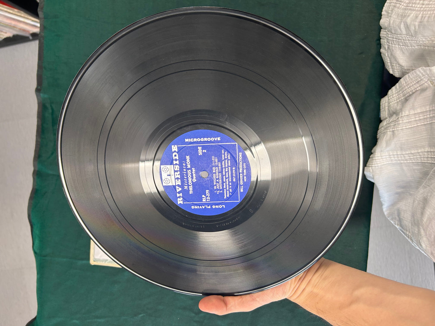 Thelonious Monk - Misterioso 1st Press 1958 Riverside Mono DG