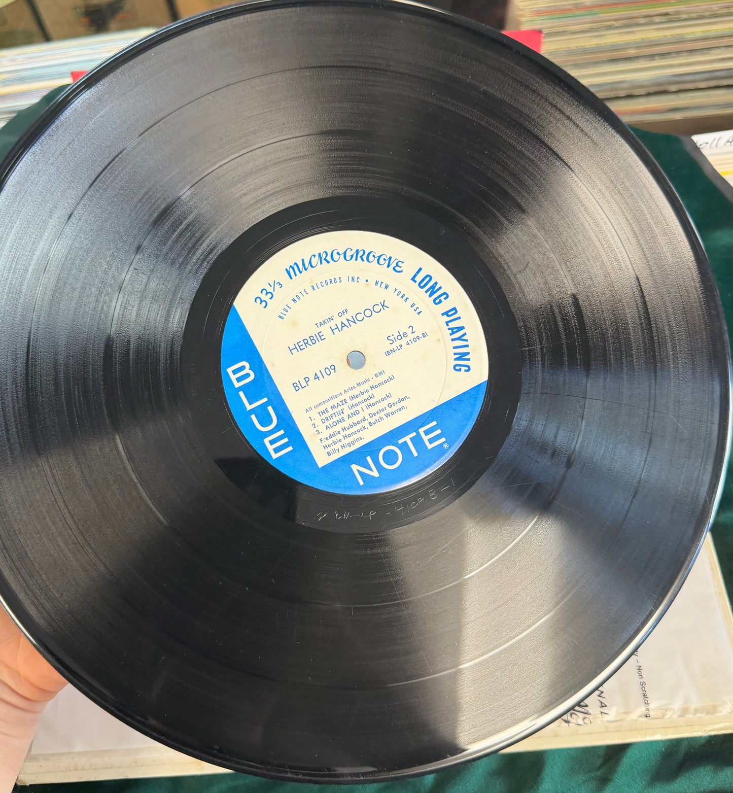 Herbie Hancock - Takin' Off 1st Mono Press Blue Note 1962 "P"/RVG