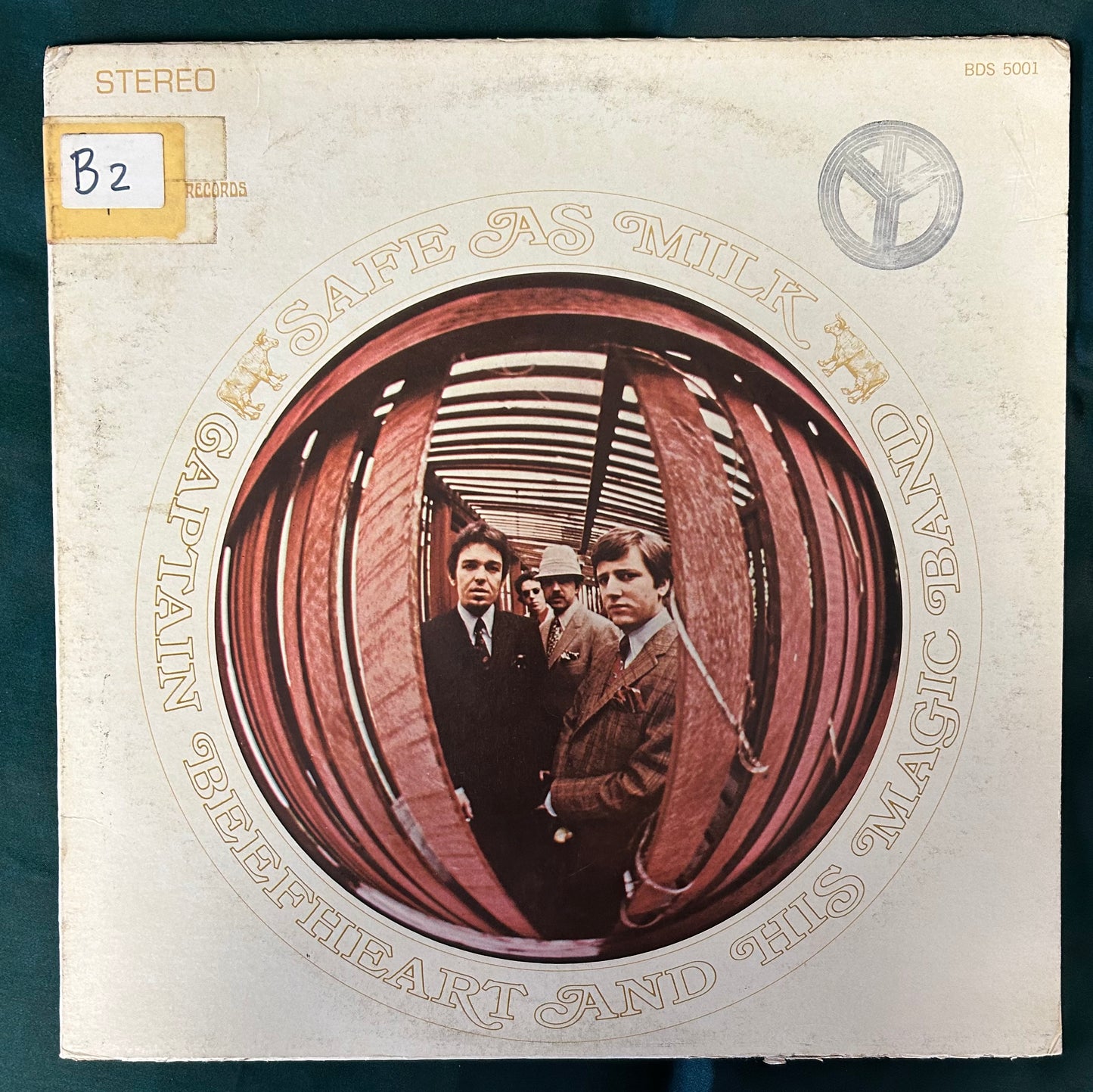 Captain Beefheart - Safe As Milk 1sst Stereo Press 1967 Buddha Red Label