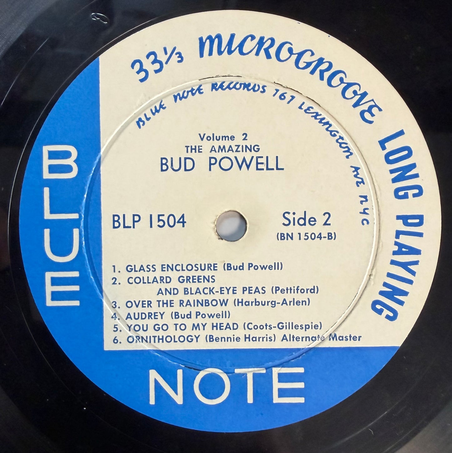 Bud Powell - Amazing Bud Powell Volume 2 Blue Note 1st Press 1955 Lexington