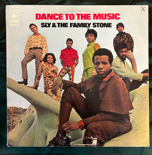 Sly & The Family Stone - Dance To The Music 1st Japanese Press Columbia 1969