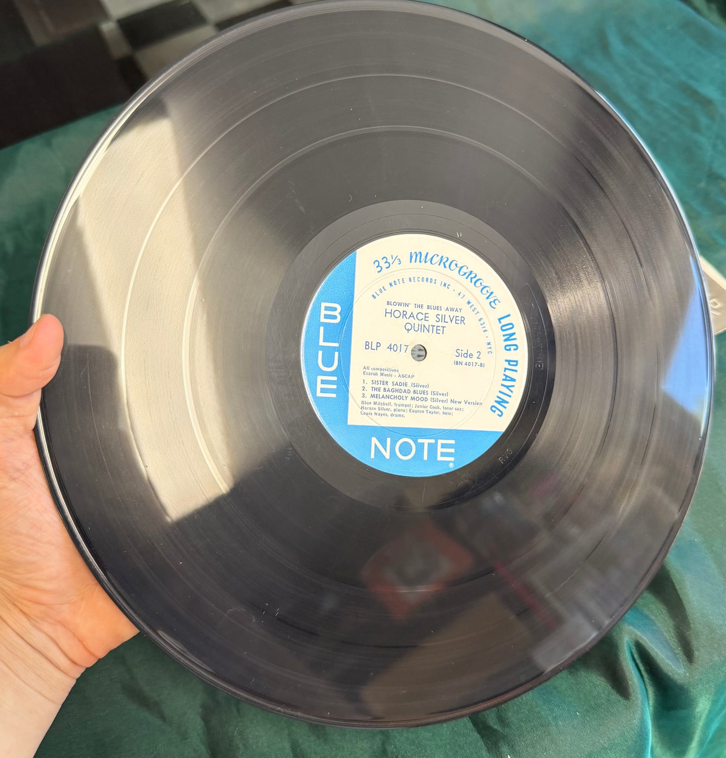 Horace Silver - Blowin’ The Blues Away 1st Press 1959 47 W. 63rd Blue Note Mono