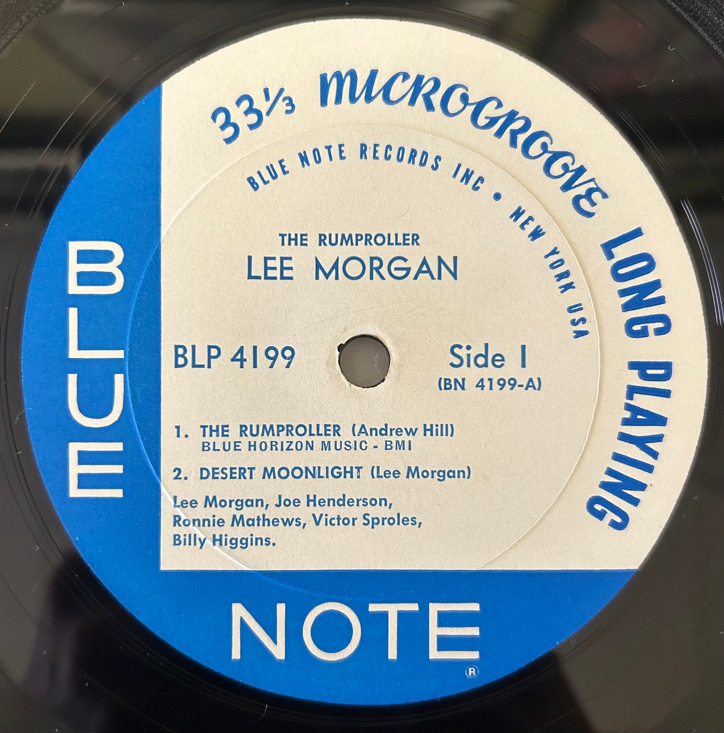 Lee Morgan - The Rumproller 1965/66 Mono Press Blue Note