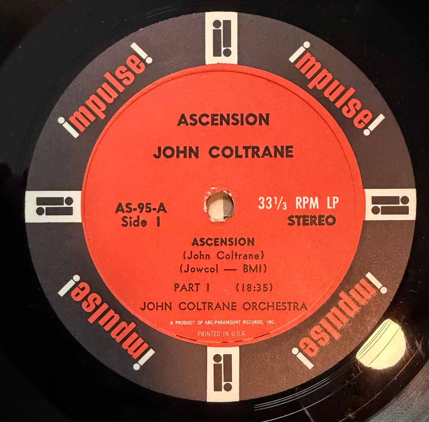 John Coltrane - Ascension 1st Press 1966 Stereo Van Gelder