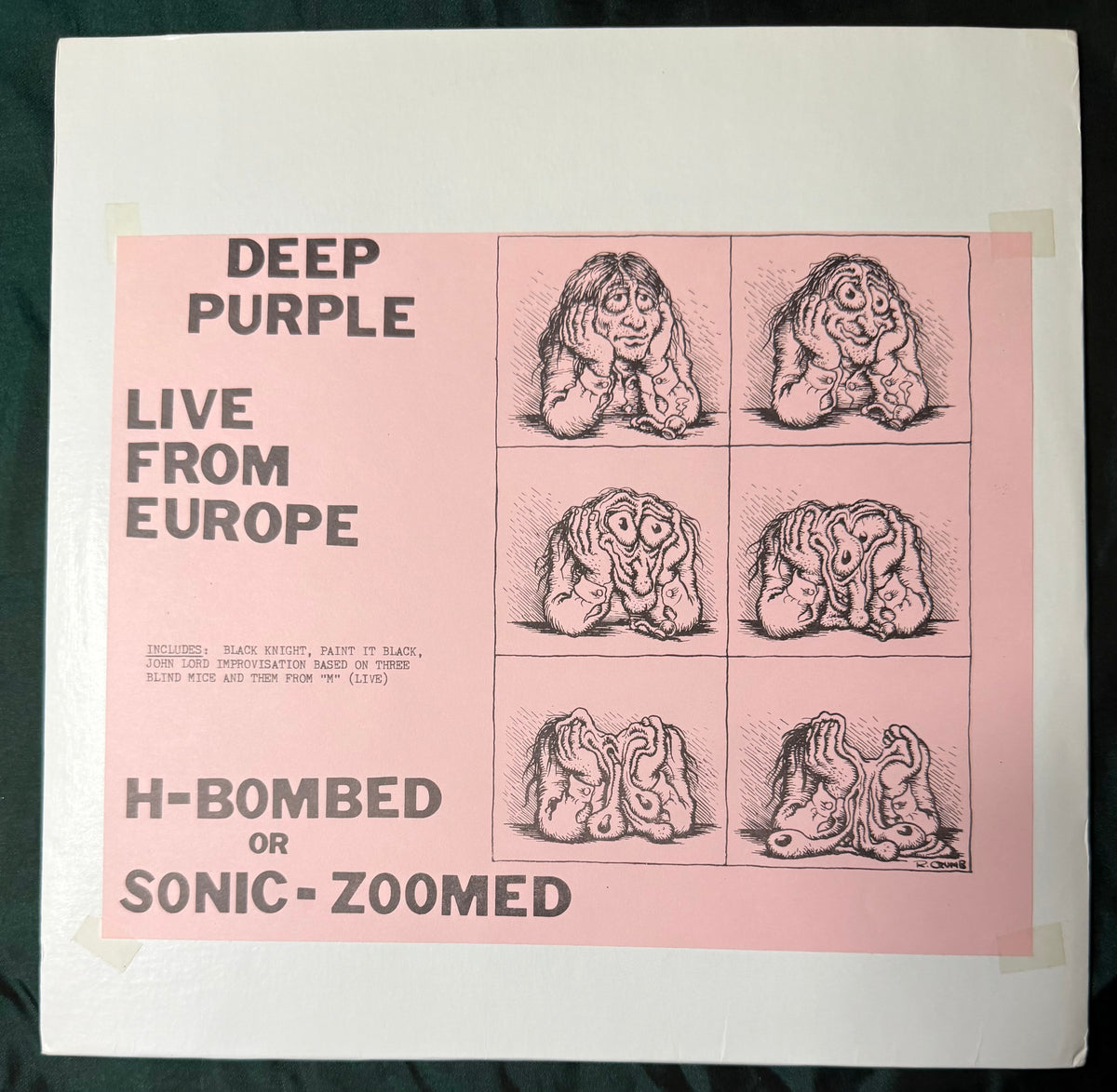 Deep Purple - Live From Europe 1970's Bootleg / Unofficial Live Album