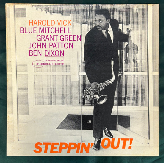 Harold Vick - Steppin' Out 1st Mono Press 1963 Blue Note