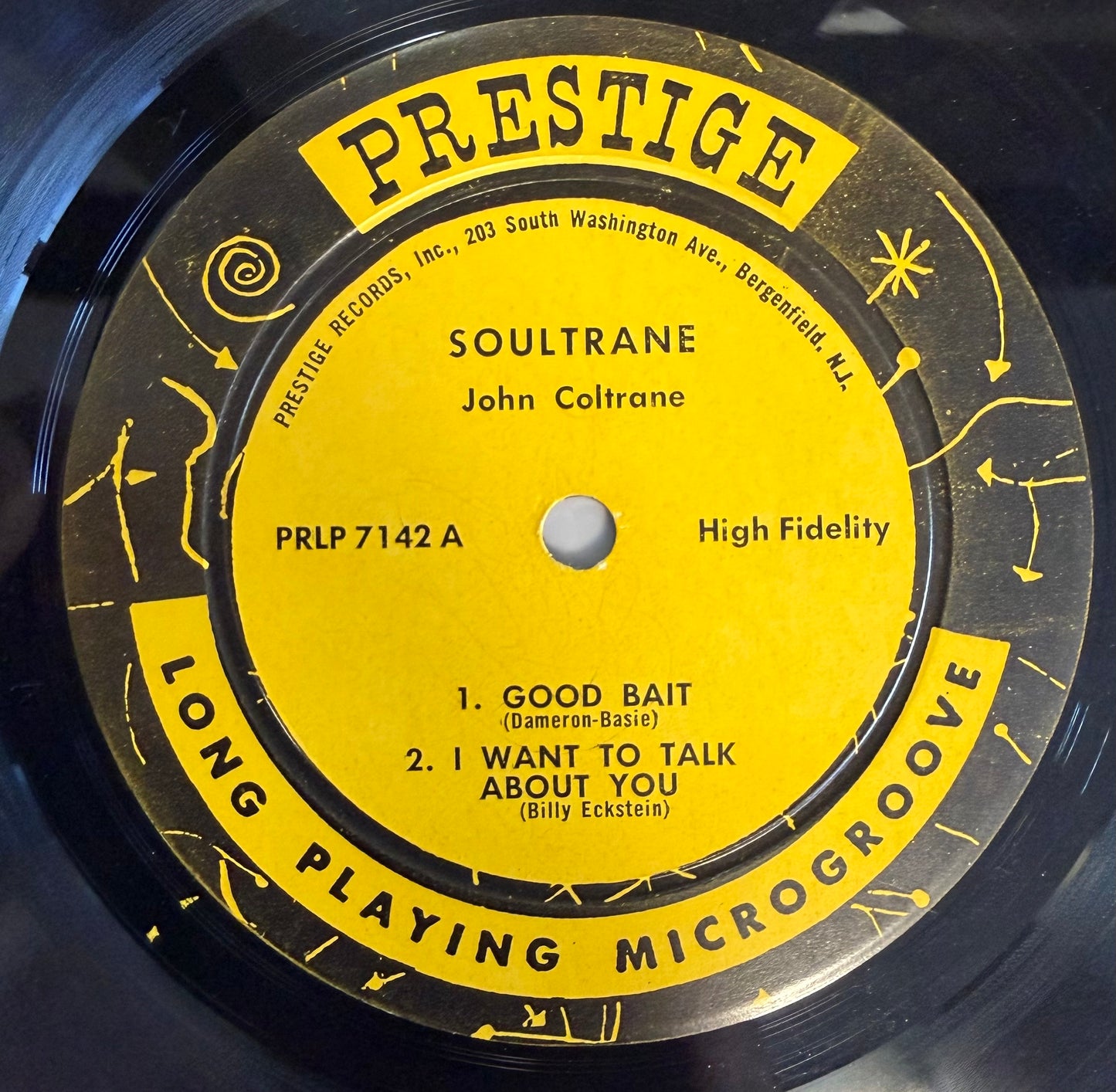 John Coltrane - Soultrane 1st Mono Press 1958 Prestige Bergenfield