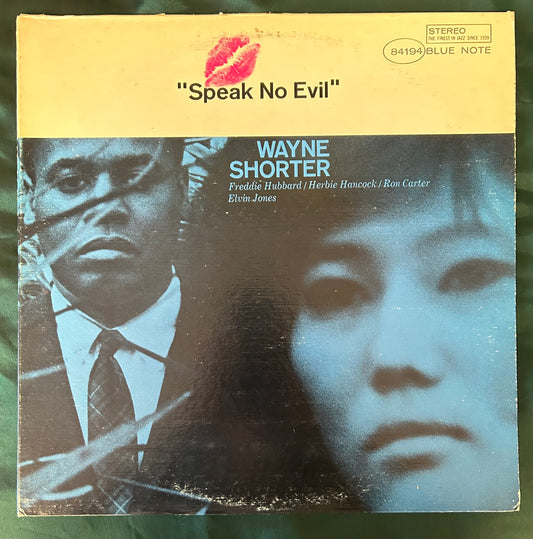 Wayne Shorter - Speak No Evil 1973 Black "b" Blue Note