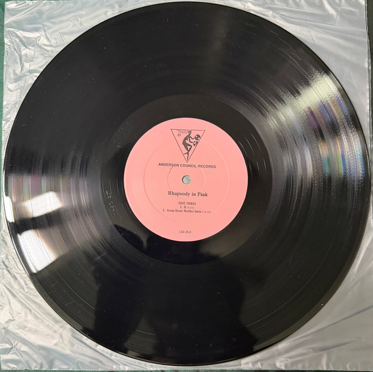 Pink Floyd (Screaming Abdabs)- Rhapsody In Pink 1988 Unofficial 2 LP Album