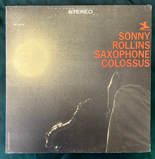 Sonny Rollins - Saxophone Colossus 1964 Repress Prestige Black Trident Label Alt-Cover