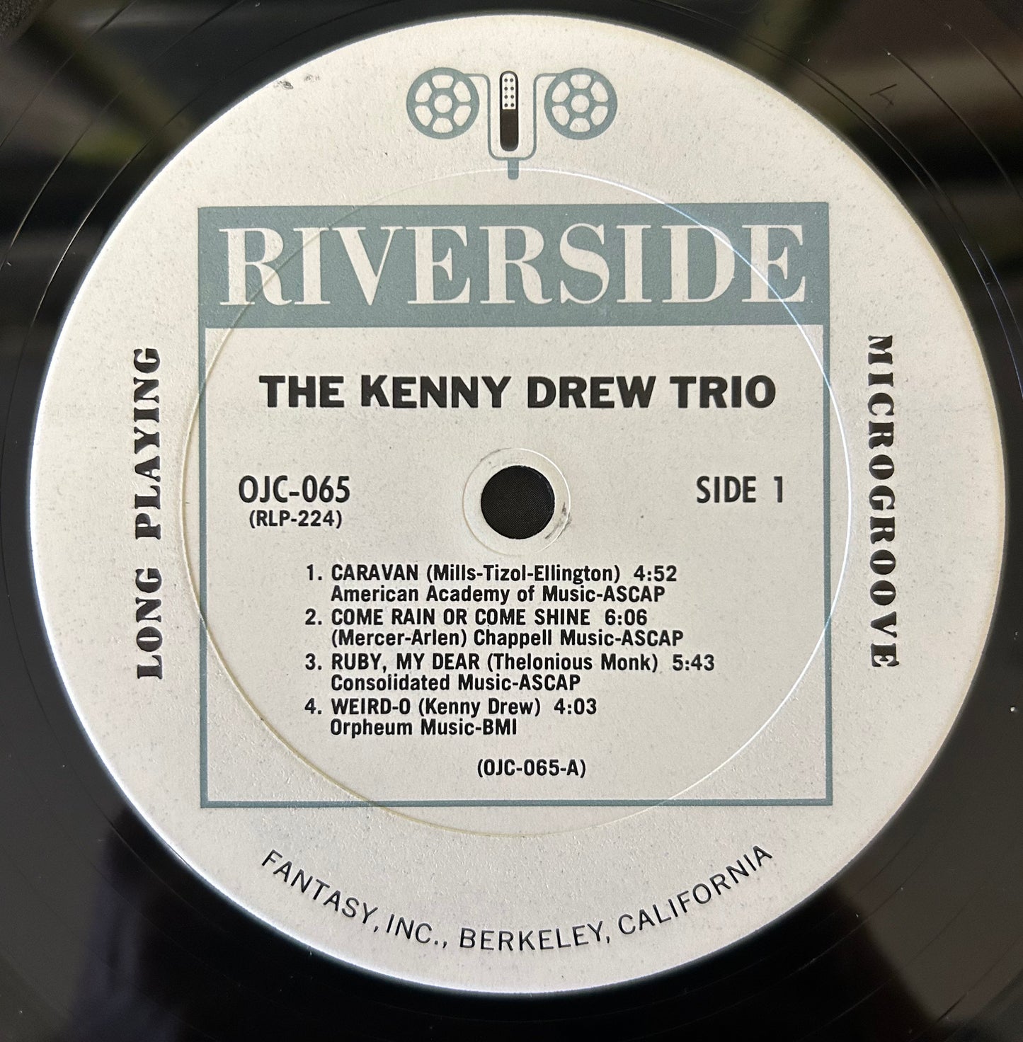 Kenny Drew Trio 1983 OJC Repress Analog