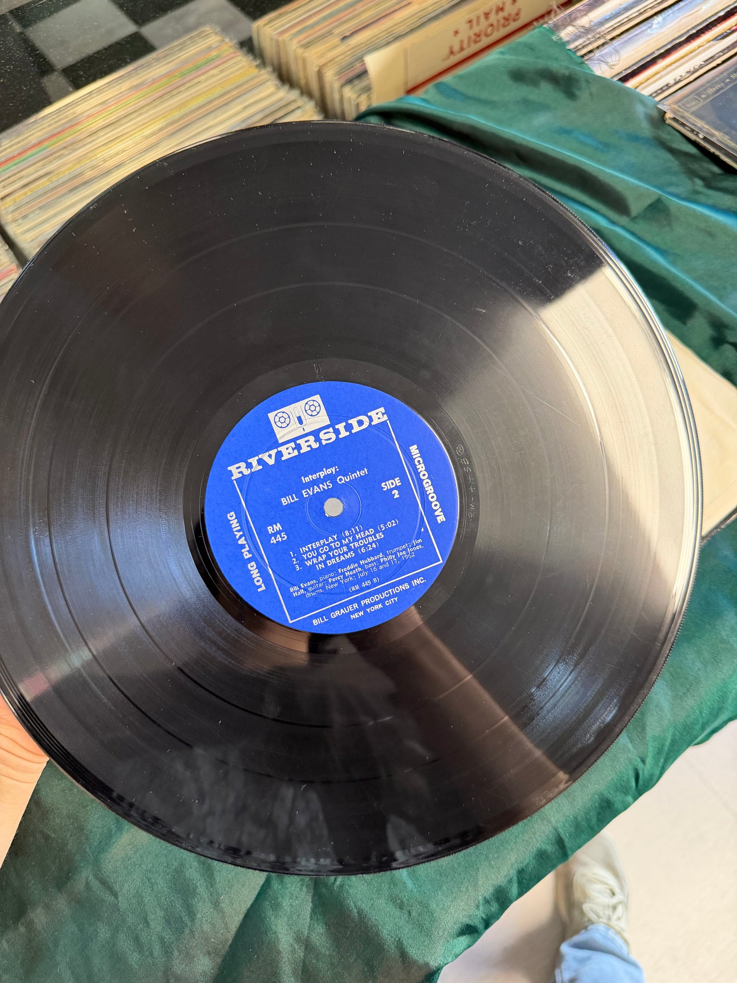 Bill Evans - Interplay 1st Press Mono Riverside 1962