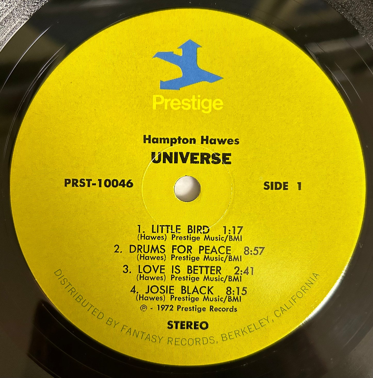 Hampton Hawes - Universe 1st Press 1972 Prestige Green Trident Killer Spiritual Jazz Fusion