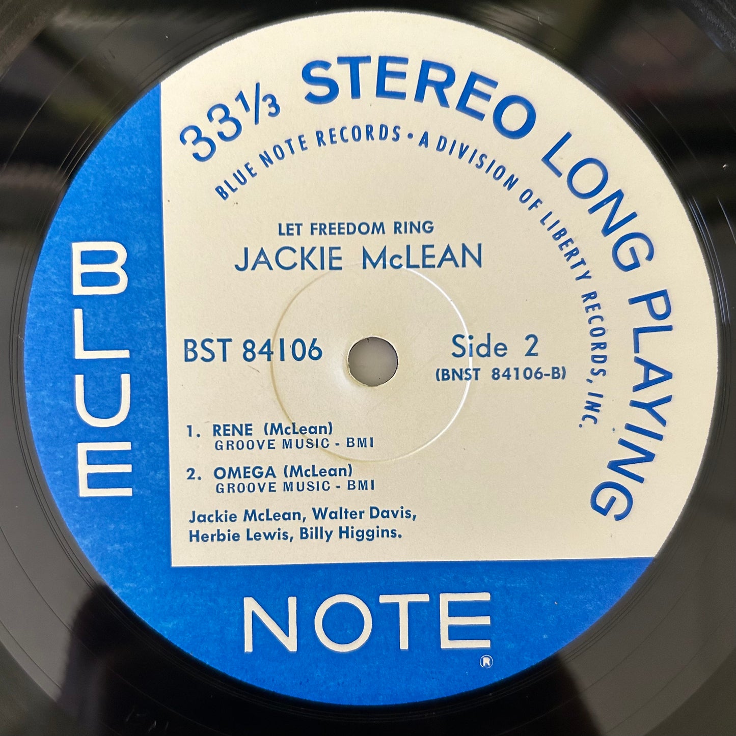 Jackie McLean - Let Freedom Ring 1967 Liberty Press Blue Note