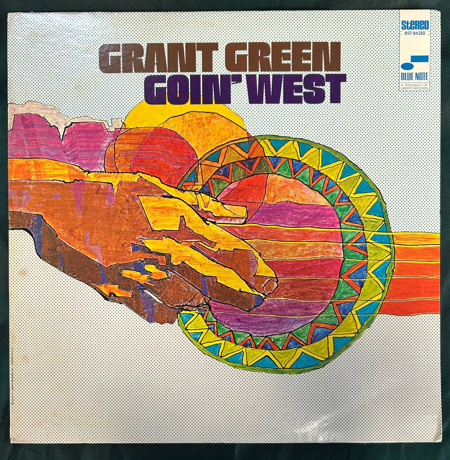 Grant Green - Goin’ West 1st Press 1969 Blue Note Liberty Van Gelder