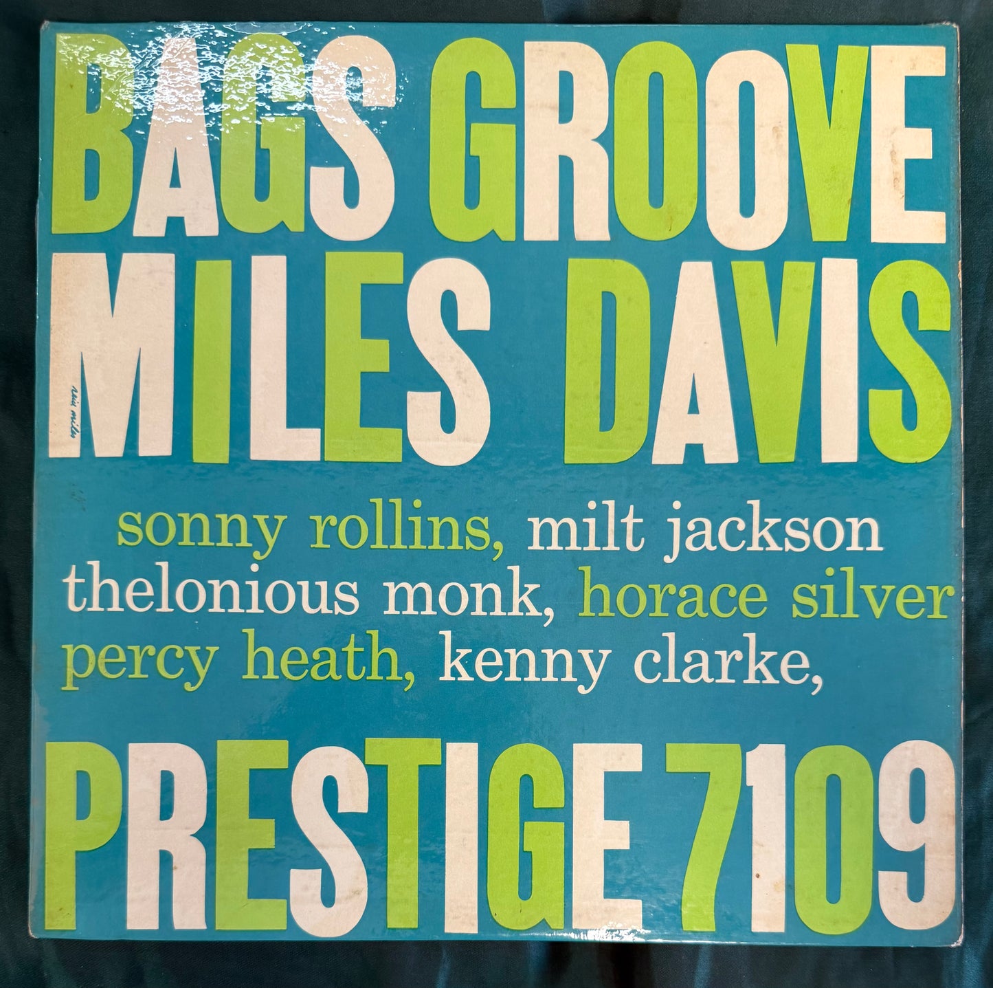 Miles Davis - Bag’s Groove 2nd Press 1958 Prestige Bergenfield Prestige