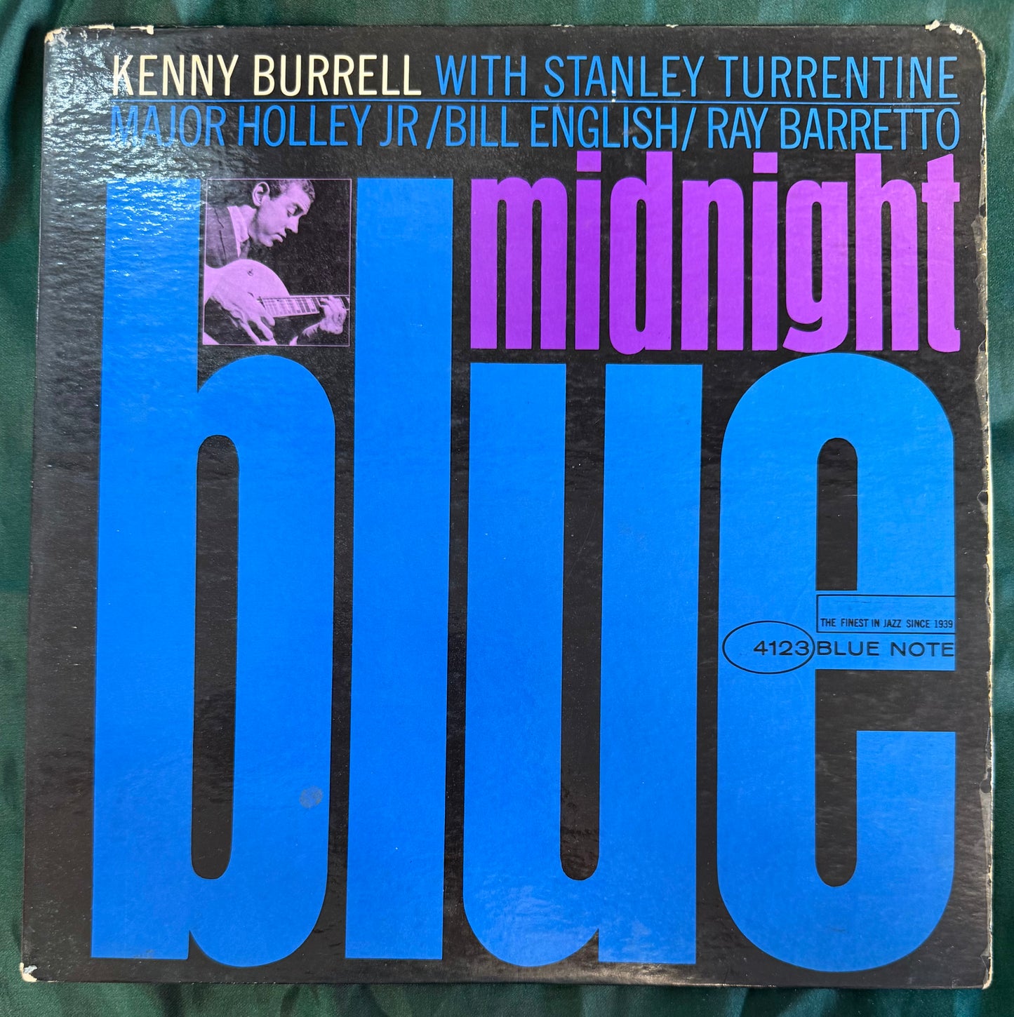 Kenny Burrell - Midnight Blue 1st Press 1963 Blue Note Mono (Starter Copy)