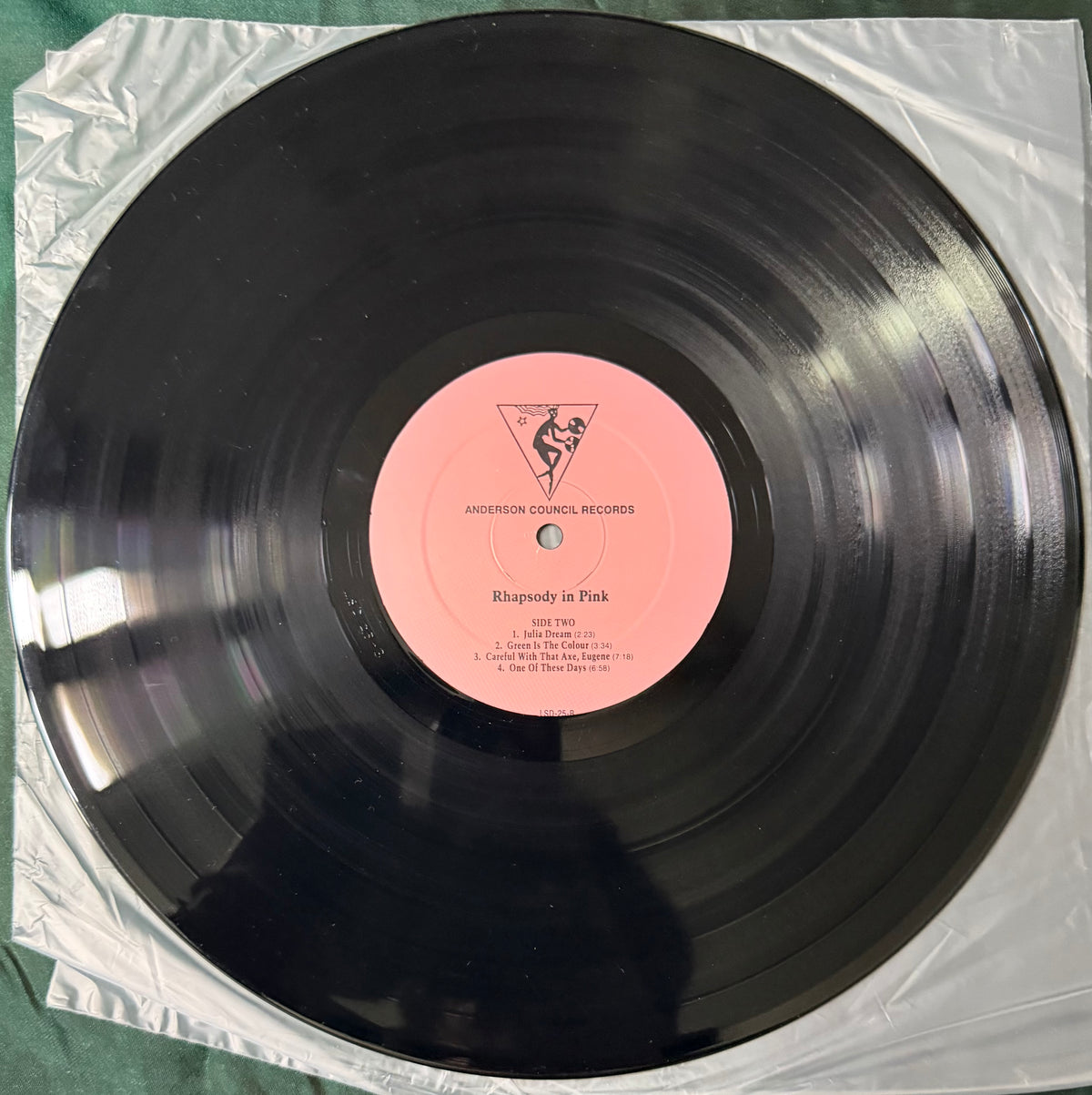 Pink Floyd (Screaming Abdabs)- Rhapsody In Pink 1988 Unofficial 2 LP Album