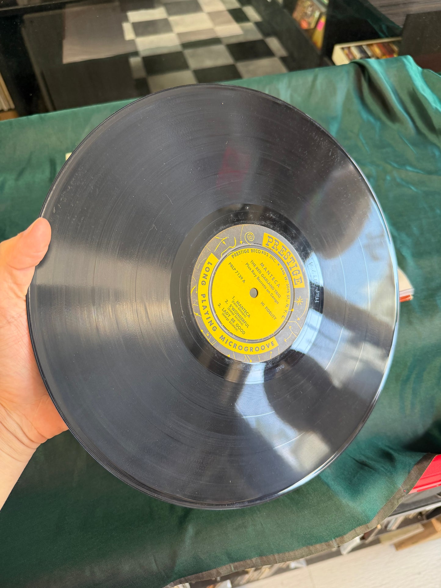 Red Garland Trio - Manteca 1st Mono Press 1958 Prestige 50th St. Promo! RVG