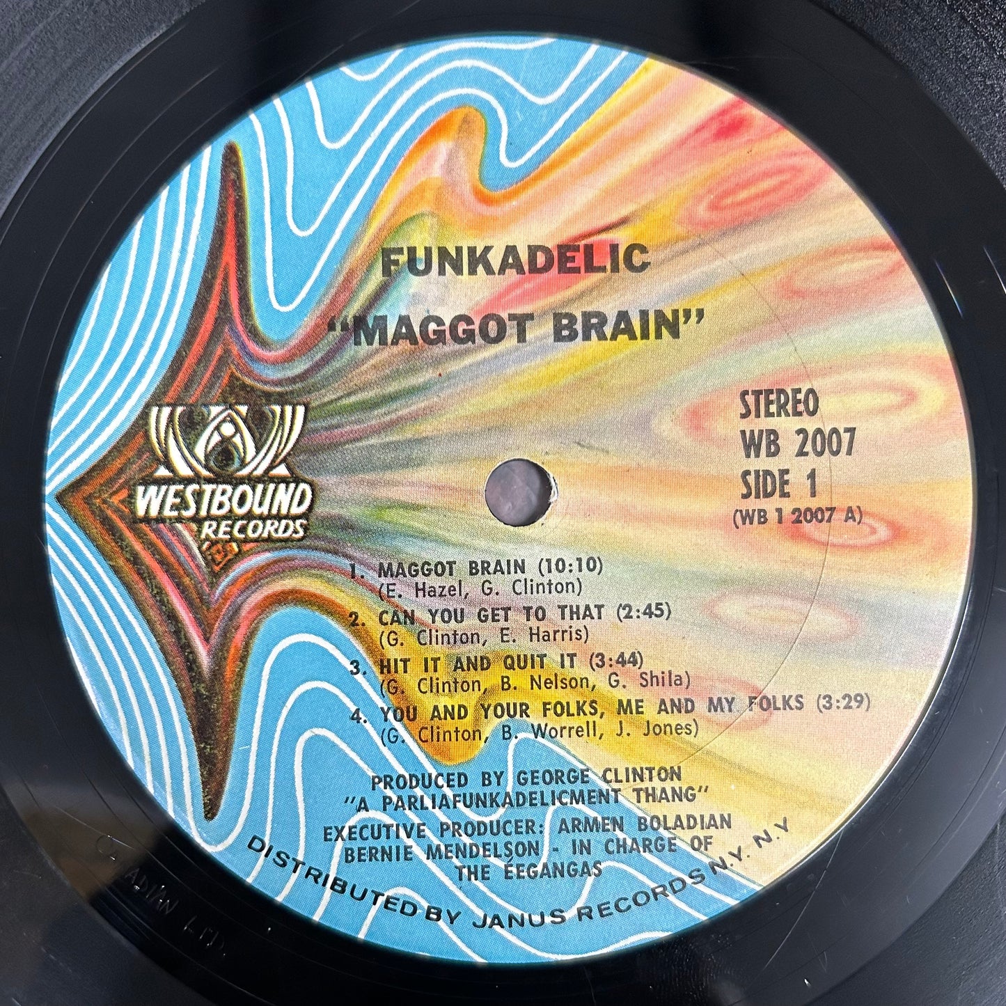 Funkadelic - Maggot Brain 1st Press 1971 Uni-Pak Westbound