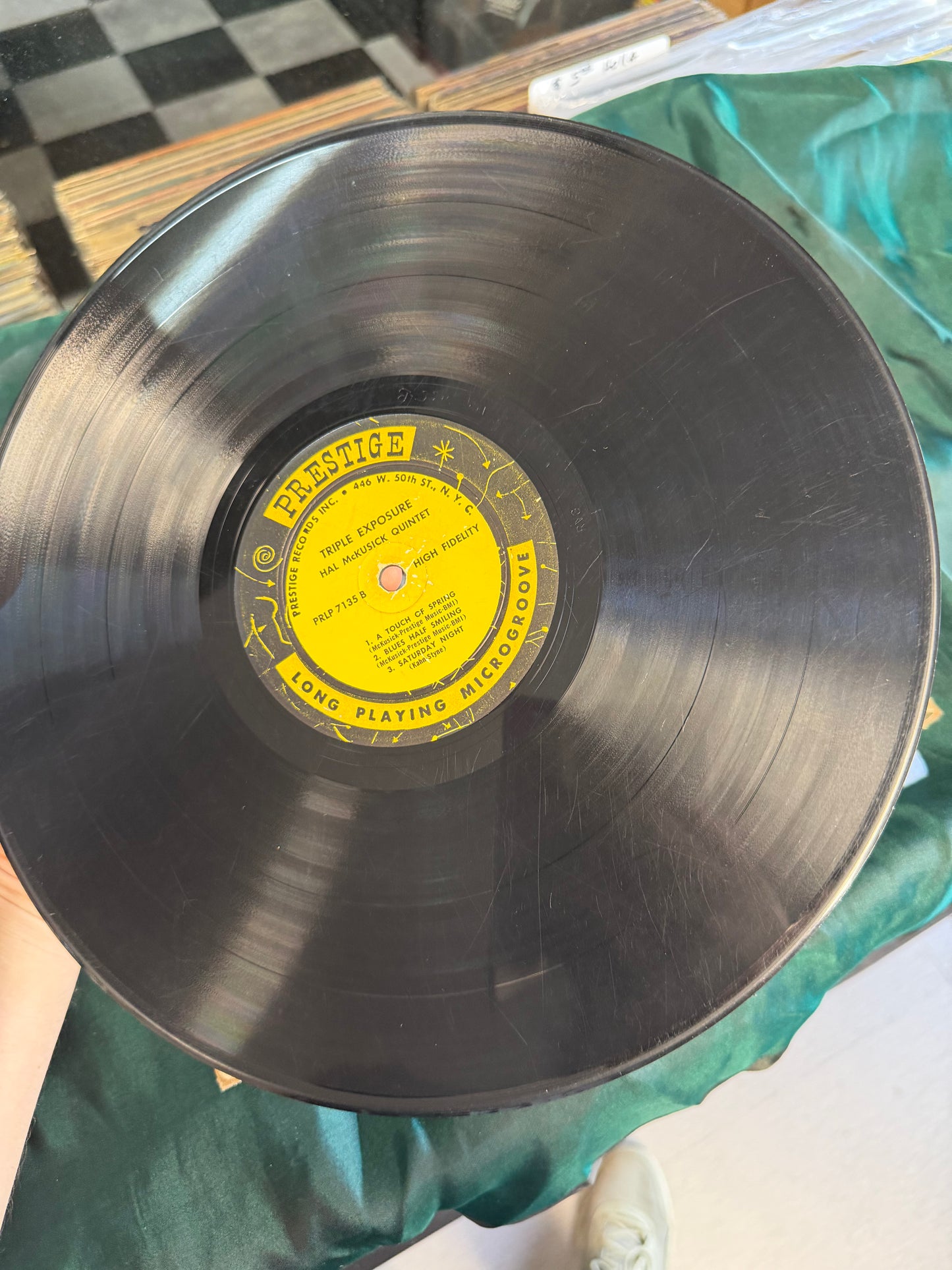 Hal McKusick - Triple Exposure 1st Mono Press 1957 Prestige (Starter Copy)
