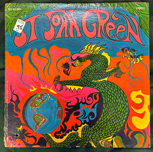 St. John Green - Self Titled 1st press 1968 Flick Disc Psych