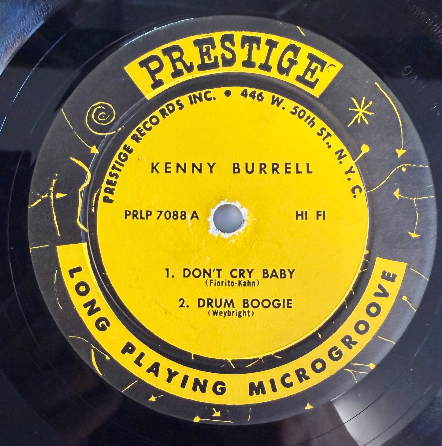 Kenny Burrel - Kenny Burrell 1st Mono Press 1957 Prestige 7088