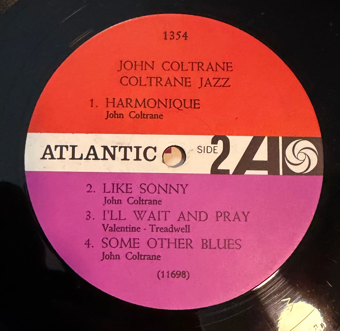 John Coltrane - Coltrane Jazz 1st Press 1961 Atlantic Mono Plum Label