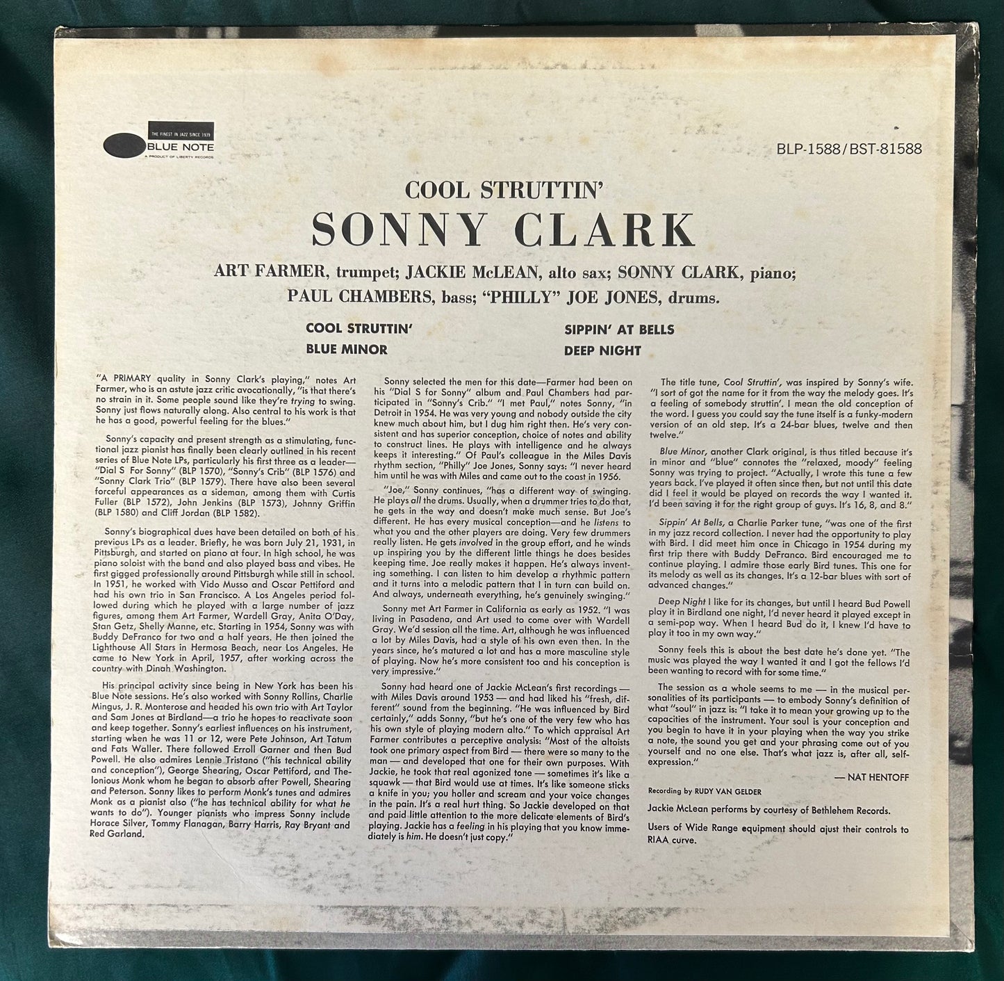 Sonny Clark - Cool Struttin' 1966 Liberty Press Stereo Blue Note