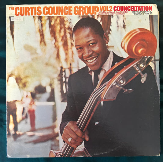 Curtis Counce - Councelation 1972 Contemporary Press