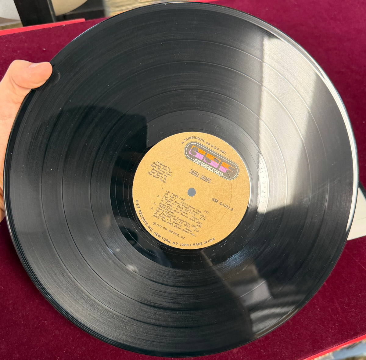 Skull Snaps - Skull Snaps 1st Press 1973 Rare Funk/Soul GSF Records - Sampled