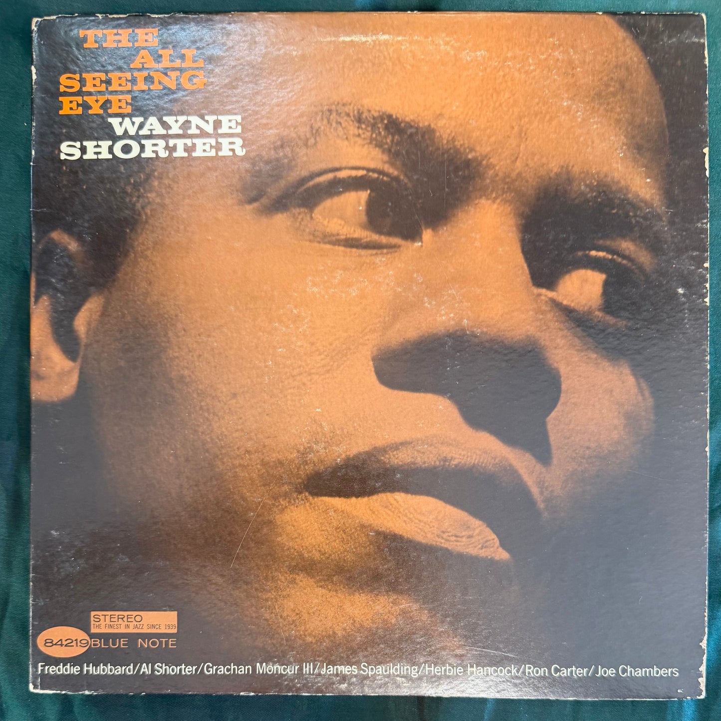 Wayne Shorter - The All Seeing Eye 1st Press 1966 Promo Stamp Stereo Blue Note NY Van Gelder