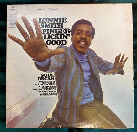 Lonnie Smith - Finger Lickin’ Good 1st Press 1967 Columbia 2-Eye -1A