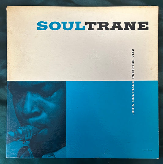 John Coltrane - Soultrane 1st Mono Press 1958 Prestige Bergenfield RVG