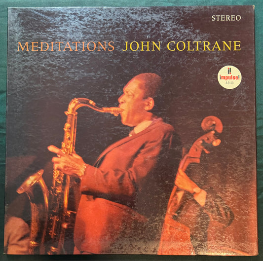 John Coltrane - Meditations 1st Press 1966 Stereo Impulse Van Gelder