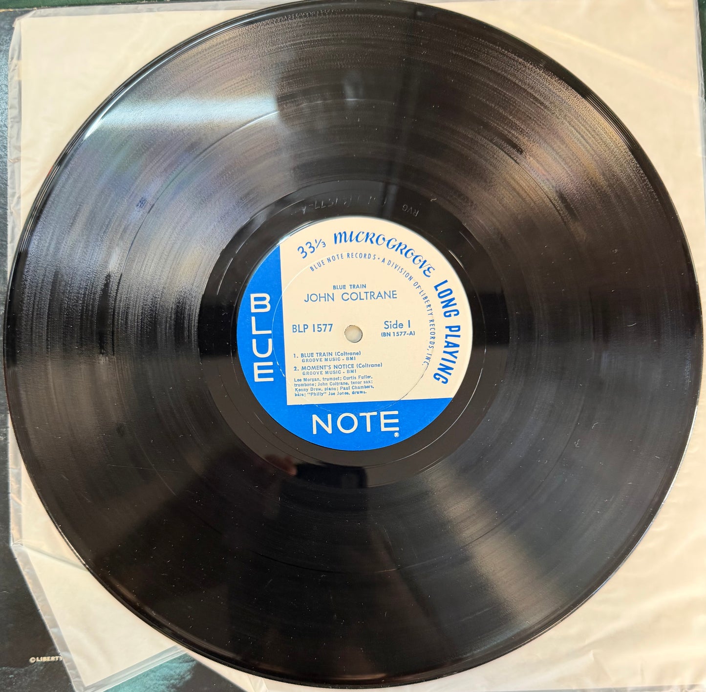 John Coltrane - Blue Train 1966 Liberty Mono Van Gelder
