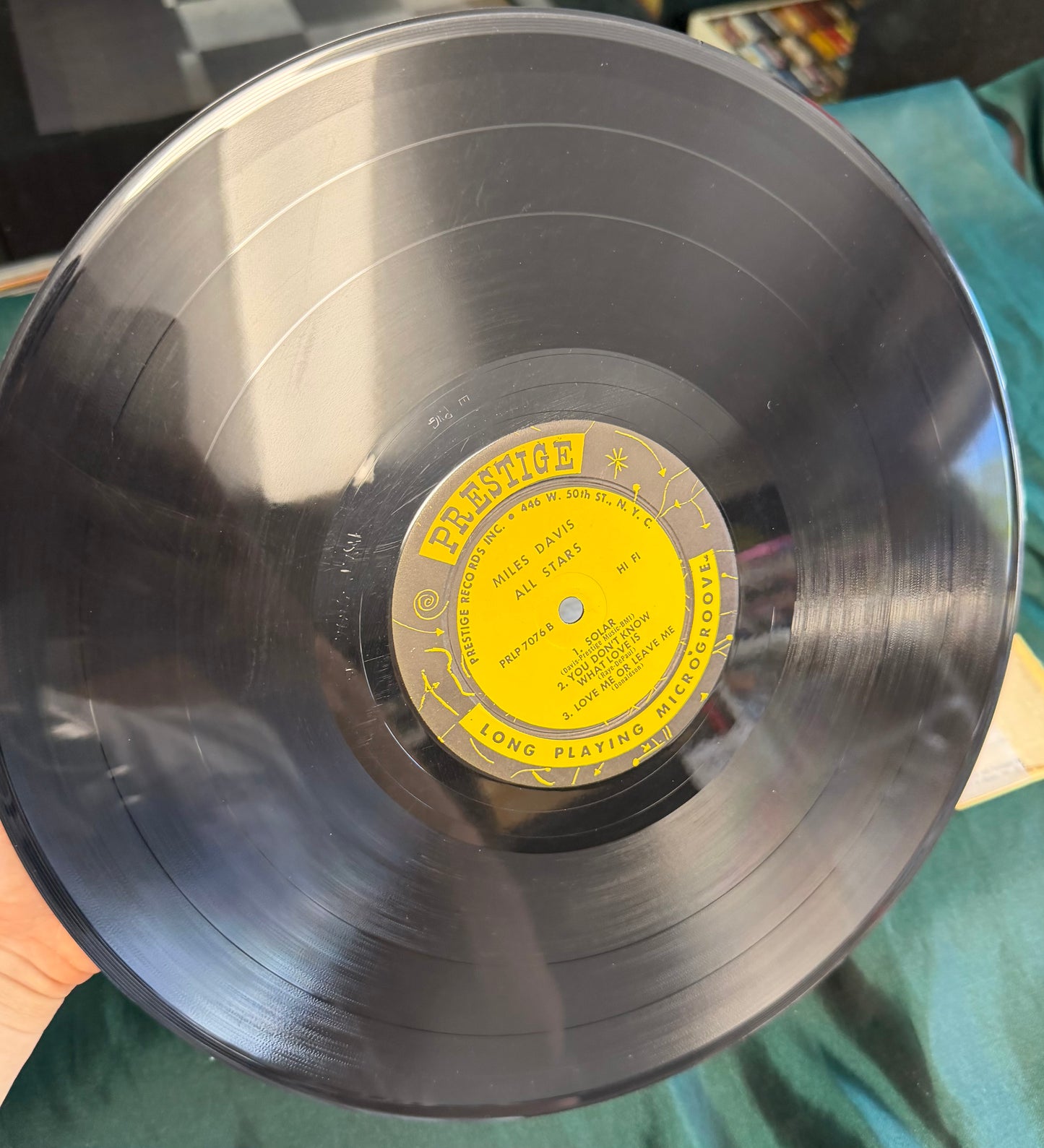 Miles Davis All Stars - Walkin’ 1st Press 1957 Mono 50th St. Prestige Fireworks