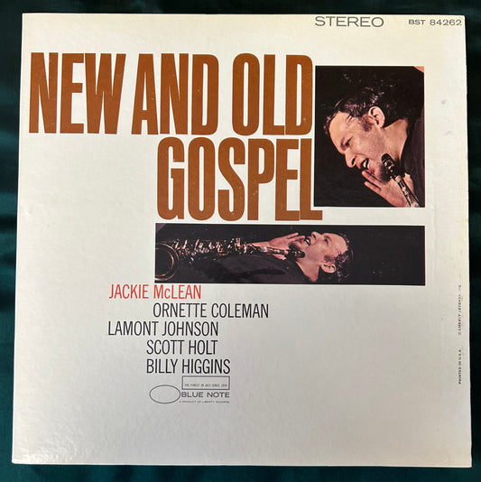 Jackie McLean - New And Old Gospel 1st Press 1967 Blue Note Liberty