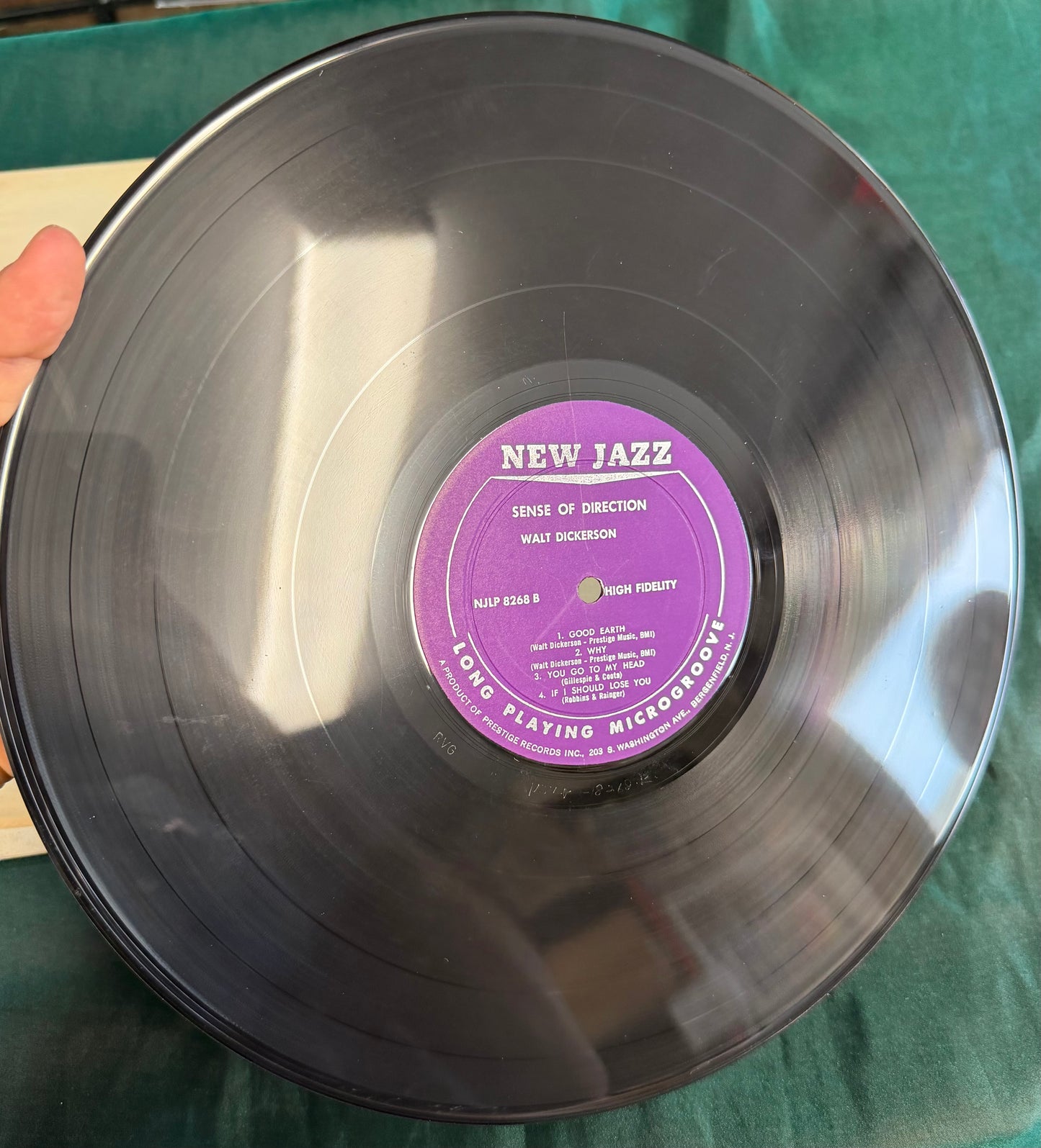 Walt Dickerson - A Sense Of Direction 1st Press 1961 Mono New Jazz