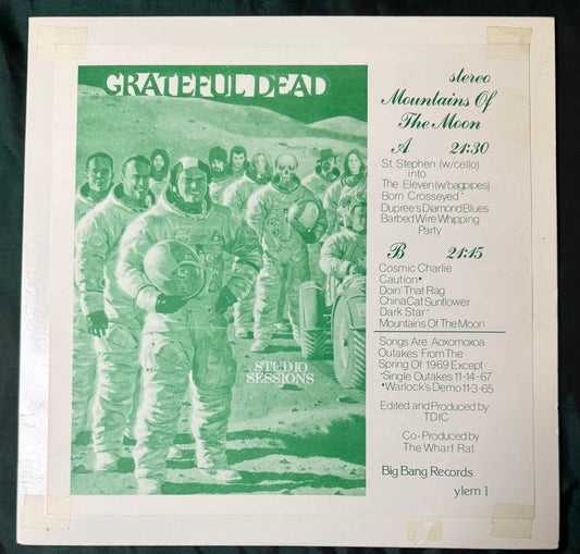 Grateful Dead - Mountains Of The Moon 1969 Live Recording Bootleg / Unofficial